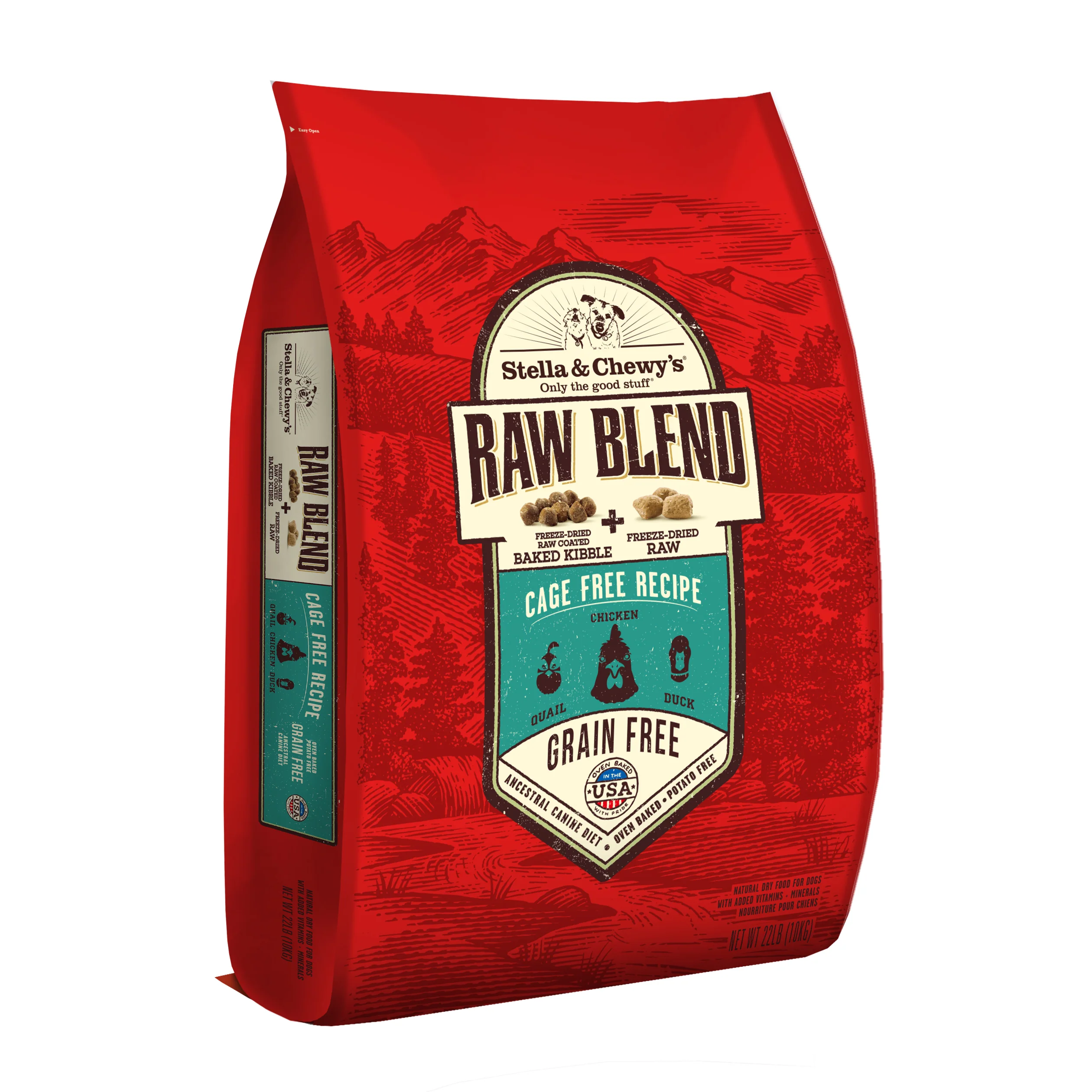 Stella & Chewy's Cage-Free Raw Blend Kibble - Image 3